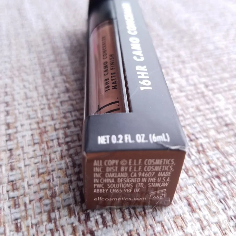 💋 4 for $12 ELF 16 HR Camo Concealer Rich Cocoa e.l.f. #85857, New, Unopened